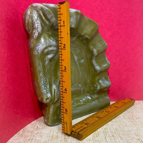 Vintage MCM Horse Head Ash Tray (Cigars) - Picture 2 of 6